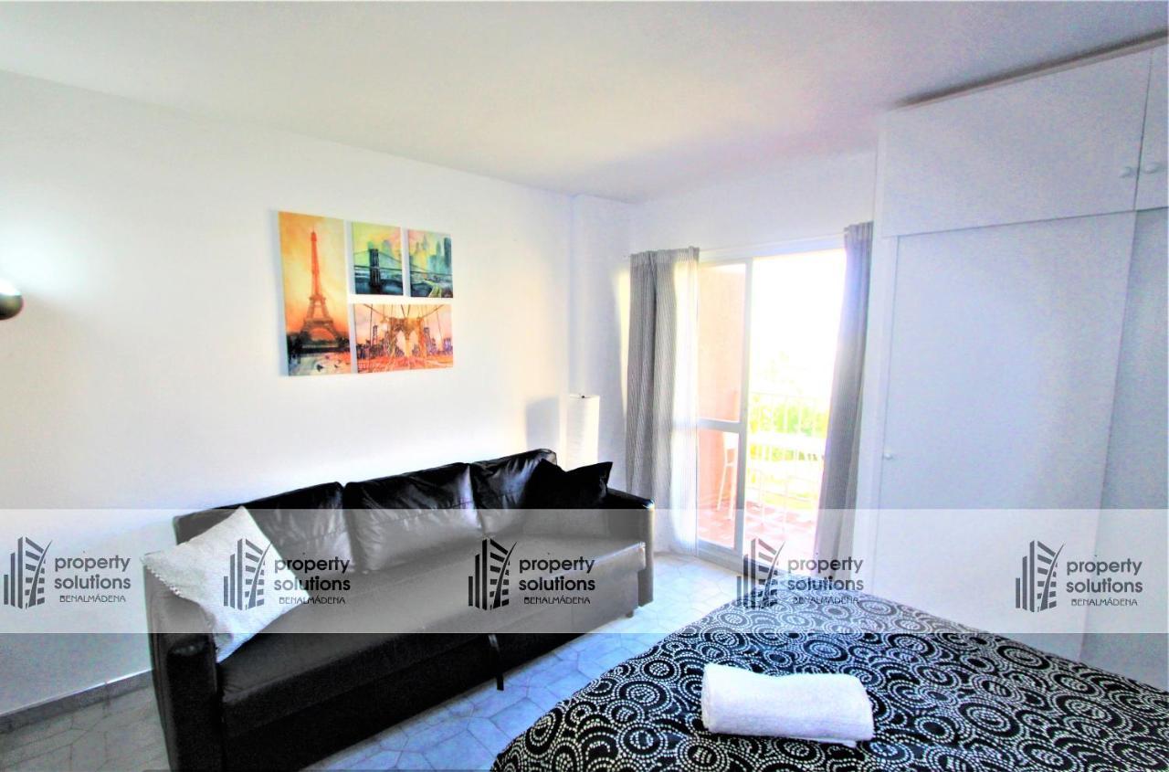 427 Estudio En Minerva Apartamentos -Vista Al Jardin - Piscina Y Playa Беналмадена Екстериор снимка
