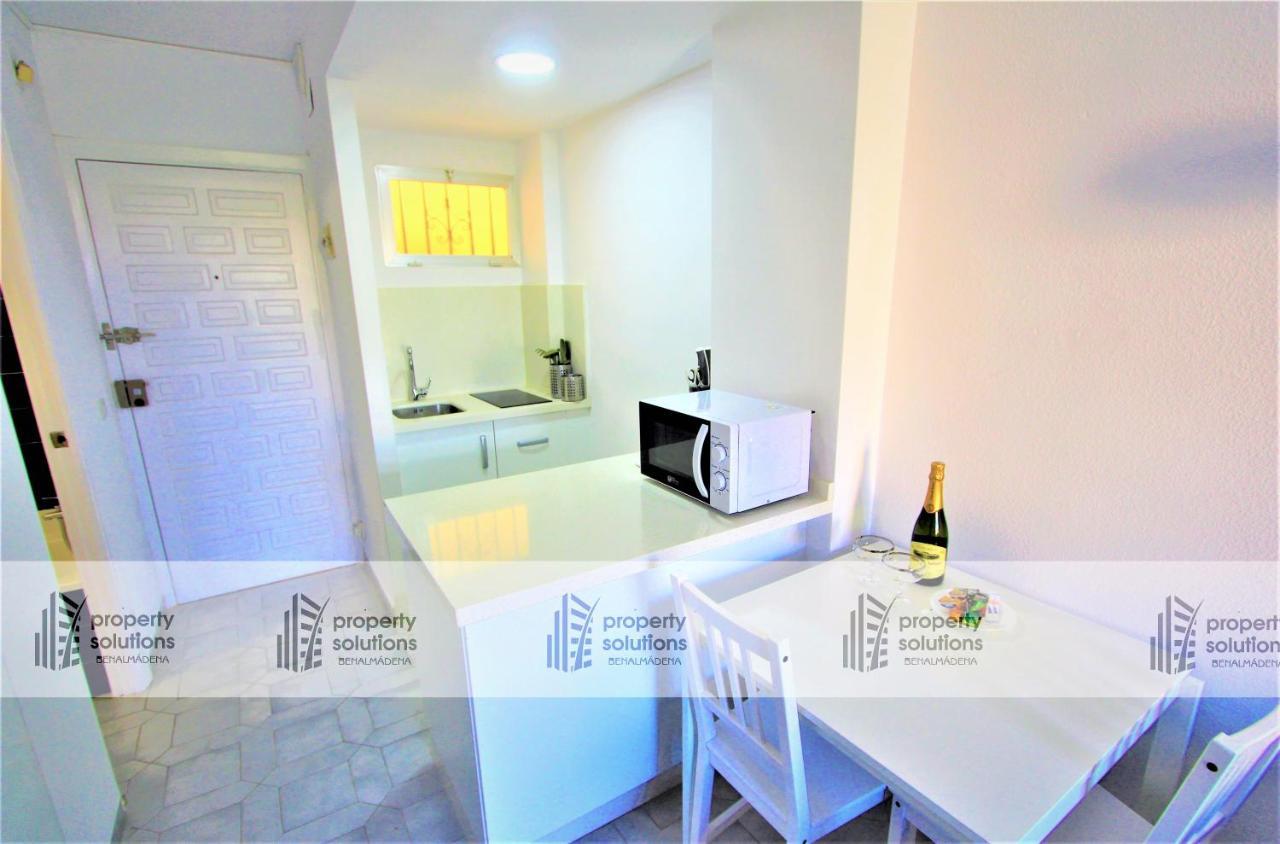 427 Estudio En Minerva Apartamentos -Vista Al Jardin - Piscina Y Playa Беналмадена Екстериор снимка